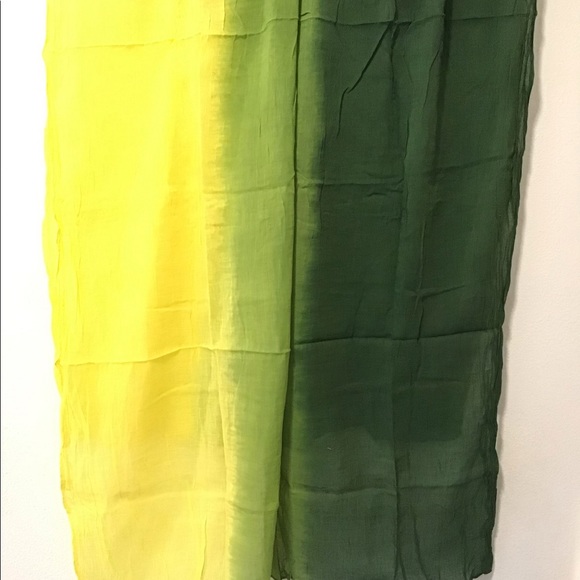 Cotton voile tye dye scarf - Picture 4 of 5